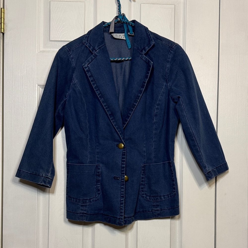 Joan Rivers Denim Blazer